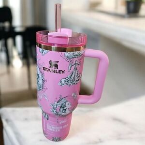 NEW RELEASE OCTOBER 26, 2025 Stanley X Wicked Pink 40 Oz Tumbler with Straw